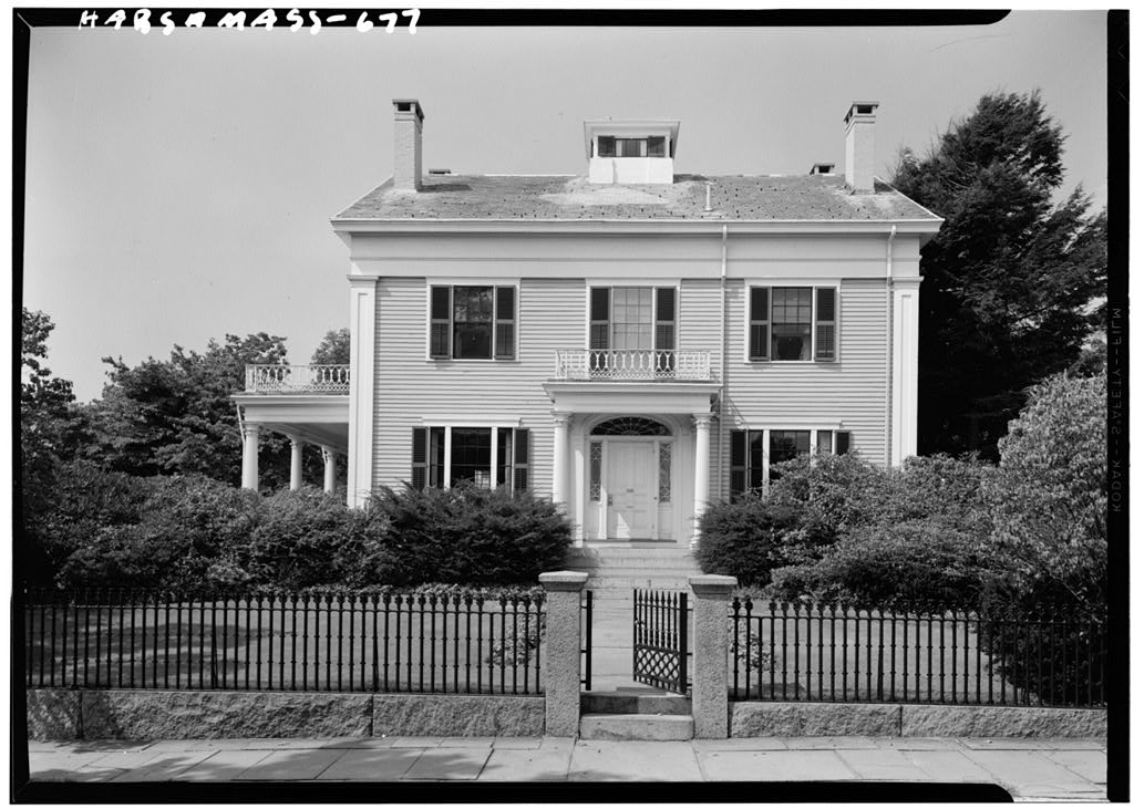 Henry Taber House, 115 Orchard Street, New Bedford, Bristol County, MA, photograph filed with the federal survey