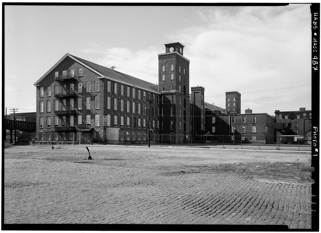 Wamsutta Mill, Acushnet Avenue, New Bedford, Bristol County, MA, photograph filed with the federal survey