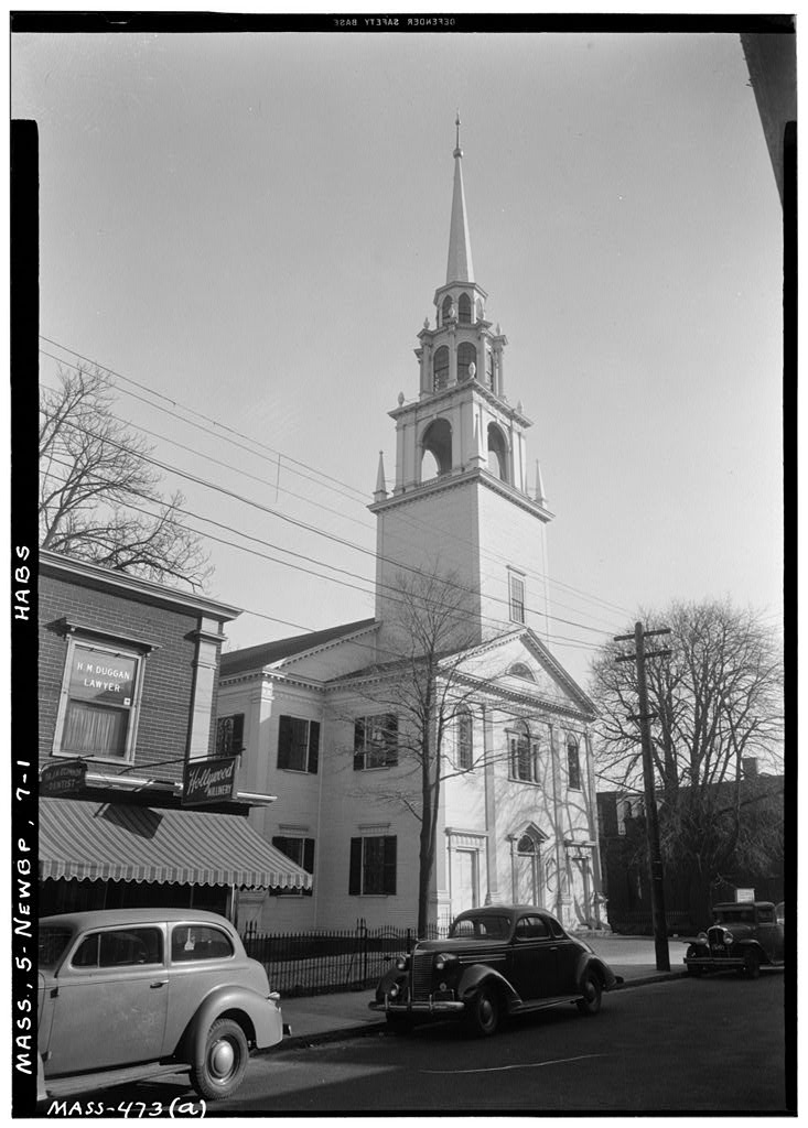 Meetinghouse of First Religious Society, photograph filed with the federal survey