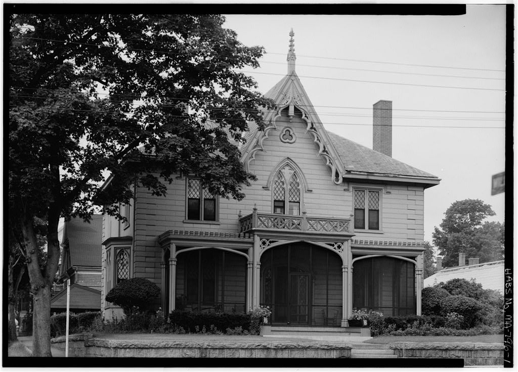 Brooks House, photograph filed with the federal survey
