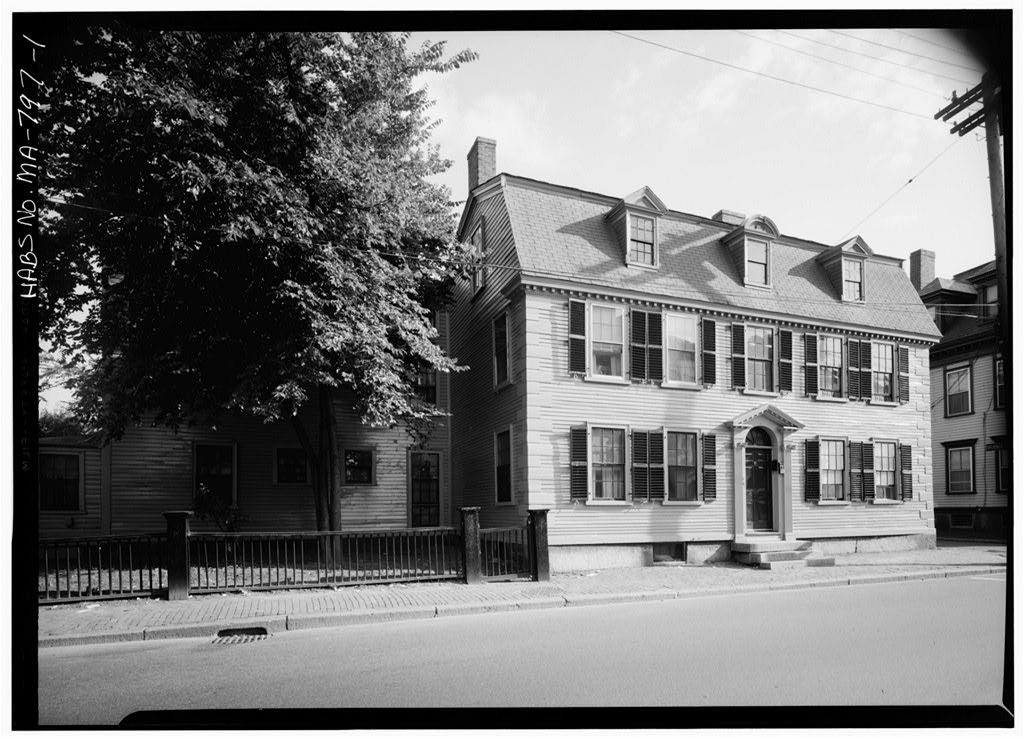 Hodges-Webb-Meek House, 81 Essex Street, Salem, Essex County, MA, photograph filed with the federal survey