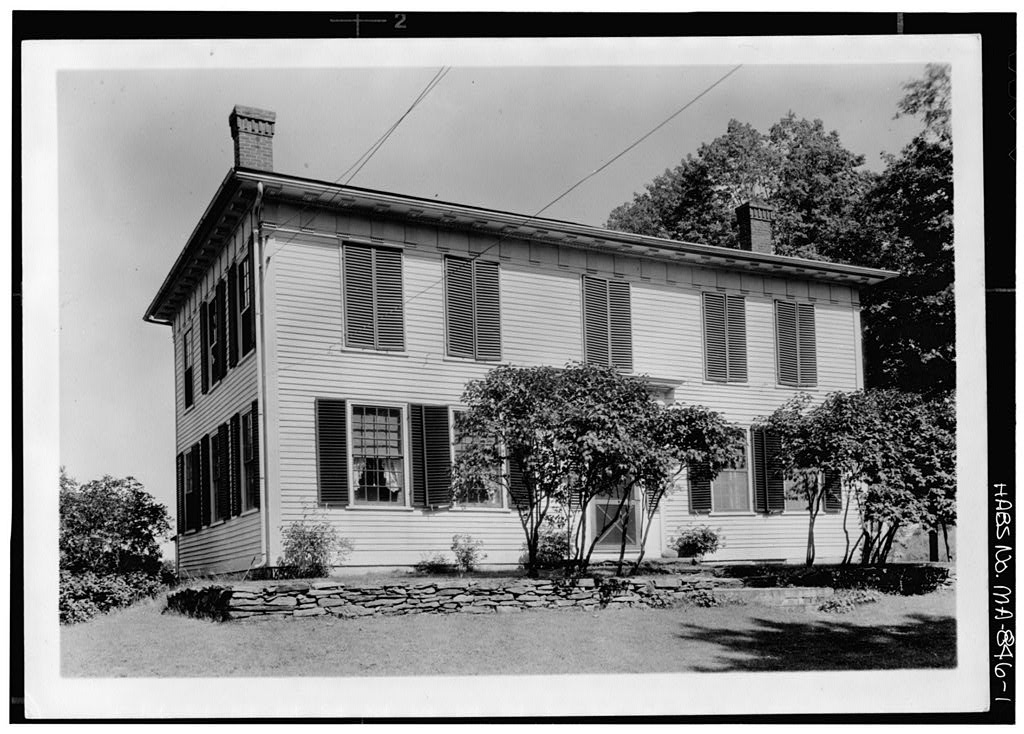 Samuel C. Allen House, South Main Street, New Salem, Franklin County, MA, photograph filed with the federal survey
