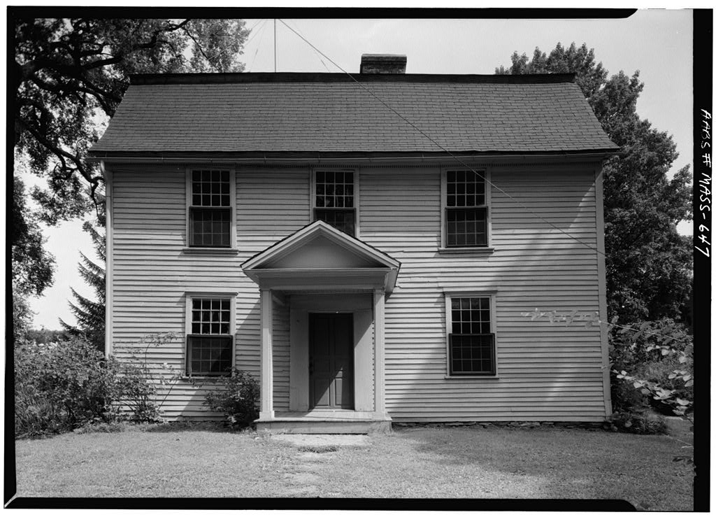 Godfrey Nims House, photograph filed with the federal survey
