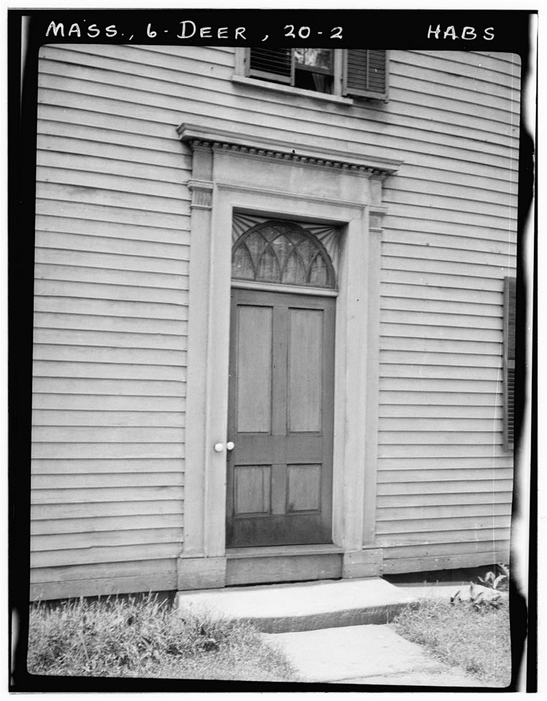 Augustus Lyman House, photograph filed with the federal survey