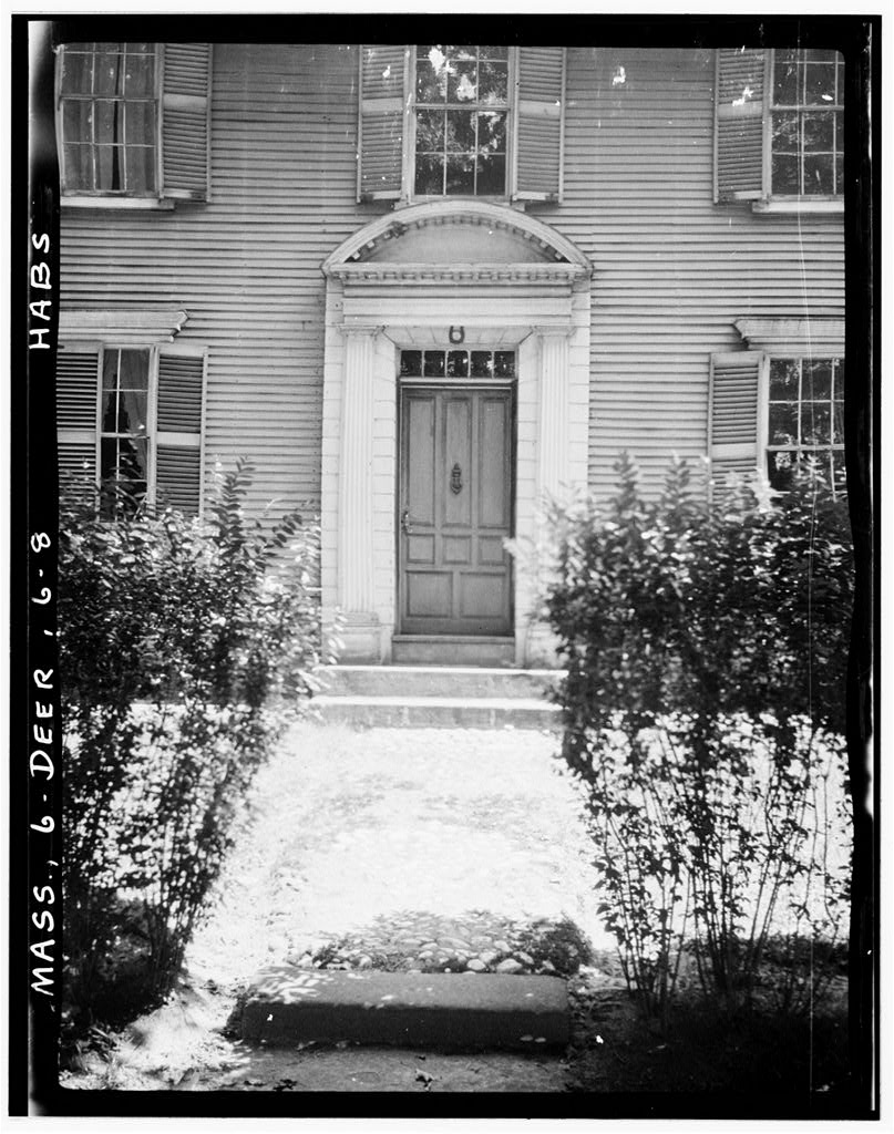 The Old Manse, photograph filed with the federal survey