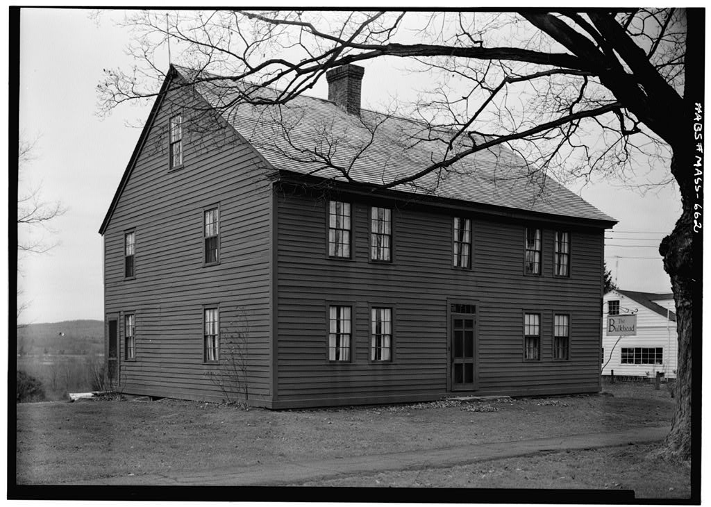 Simeon Alexander House, photograph filed with the federal survey