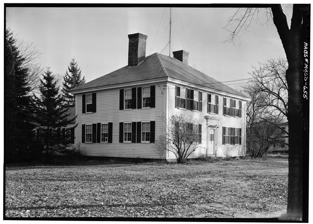 White-Field House, photograph filed with the federal survey