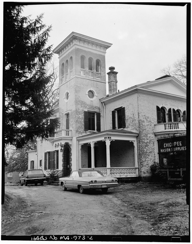 Mills-Stebbins House, photograph filed with the federal survey