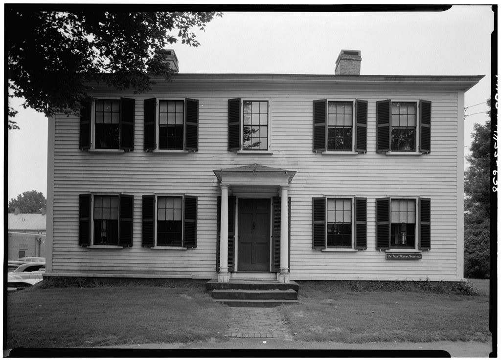 Isaac Damons House, photograph filed with the federal survey