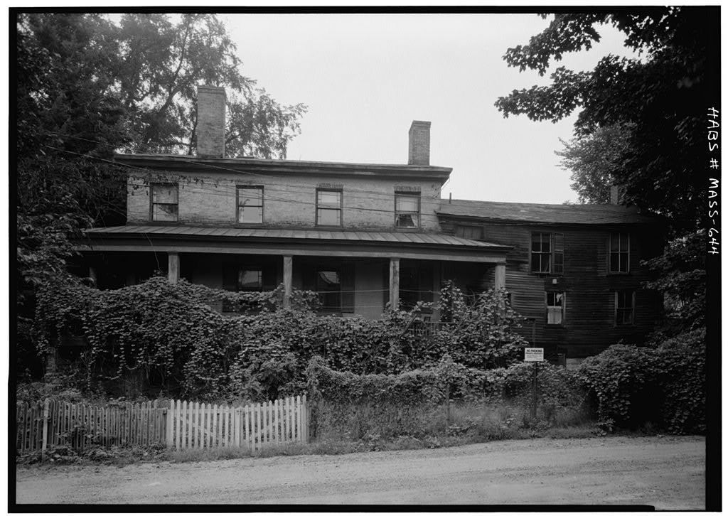 Hunt-Brewster House, photograph filed with the federal survey