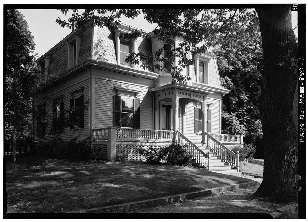 Wood-Boyd House, 33 Linnaean Street, Cambridge, Middlesex County, MA, photograph filed with the federal survey