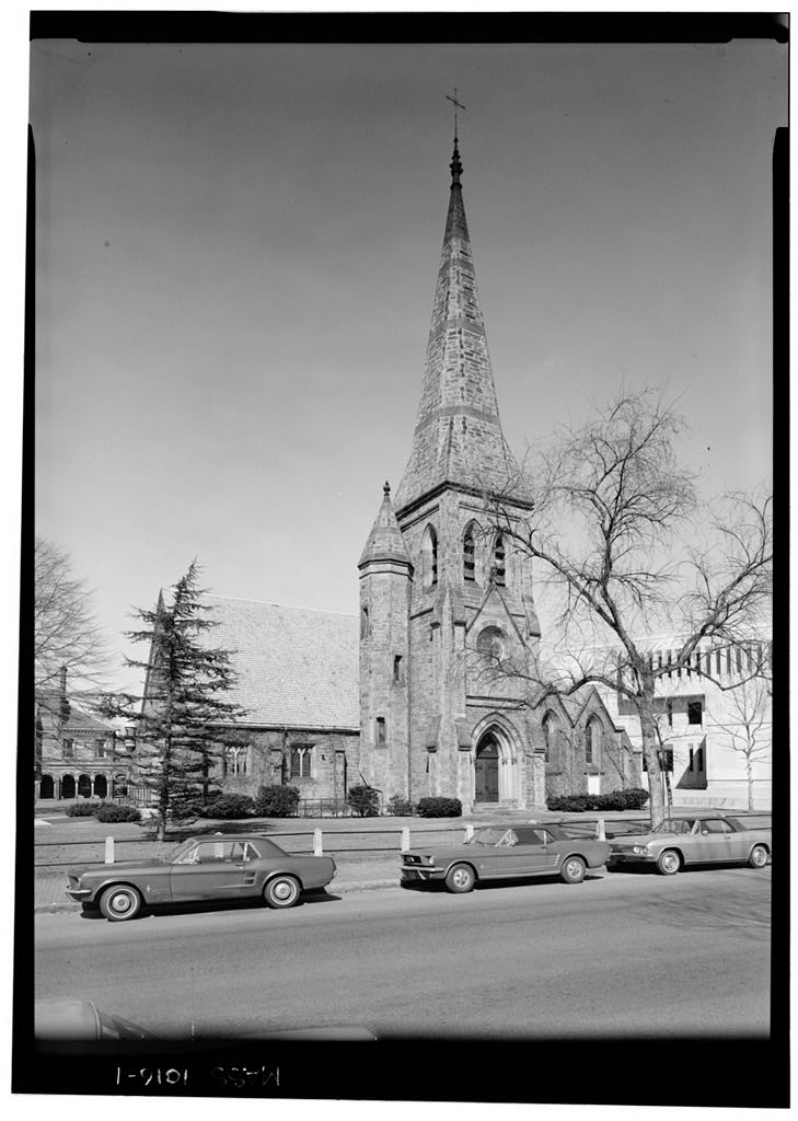 Episcopal Theological School, St. John's Memorial Chapel, 99 Brattle Street, Cambridge, Middlesex County, MA, photograph filed with the federal survey