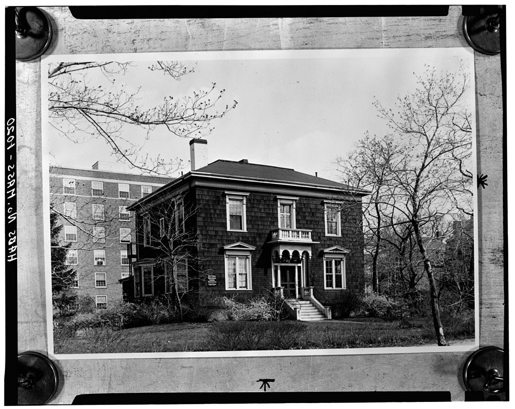 Mrs. David Greenough House, photograph filed with the federal survey
