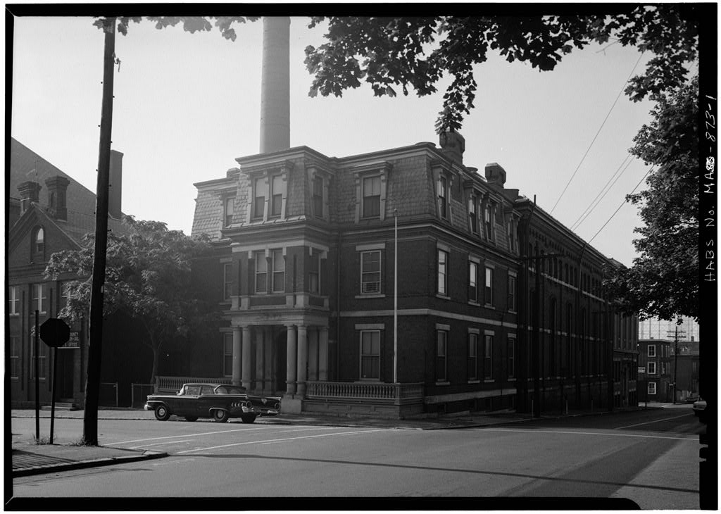Middlesex County Jailer's House, 50 Thorndike Street, Cambridge, Middlesex County, MA, photograph filed with the federal survey