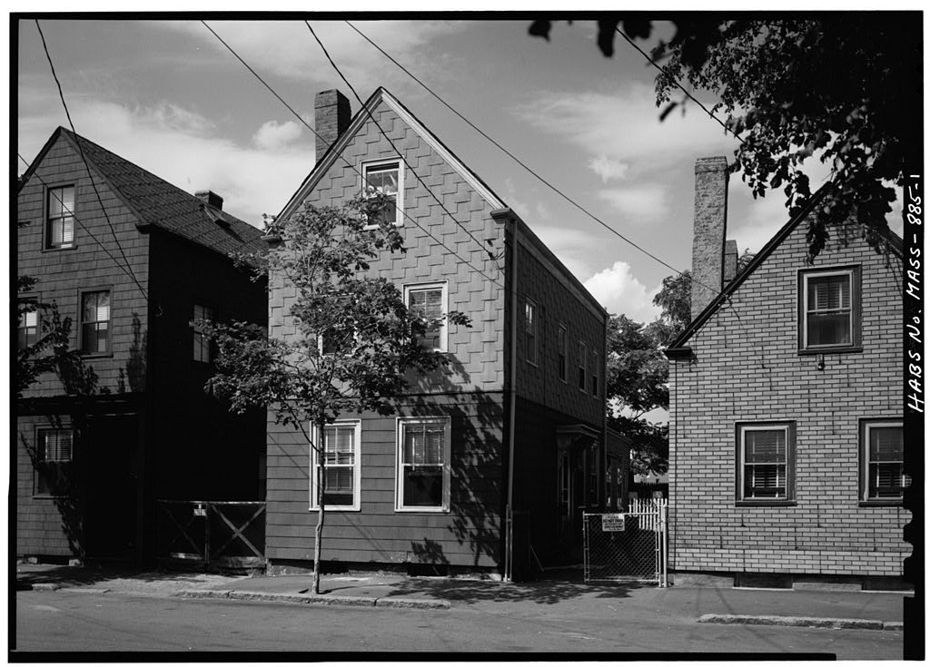 Stevens-Hovey House, 75 Winter Street, Cambridge, Middlesex County, MA, photograph filed with the federal survey