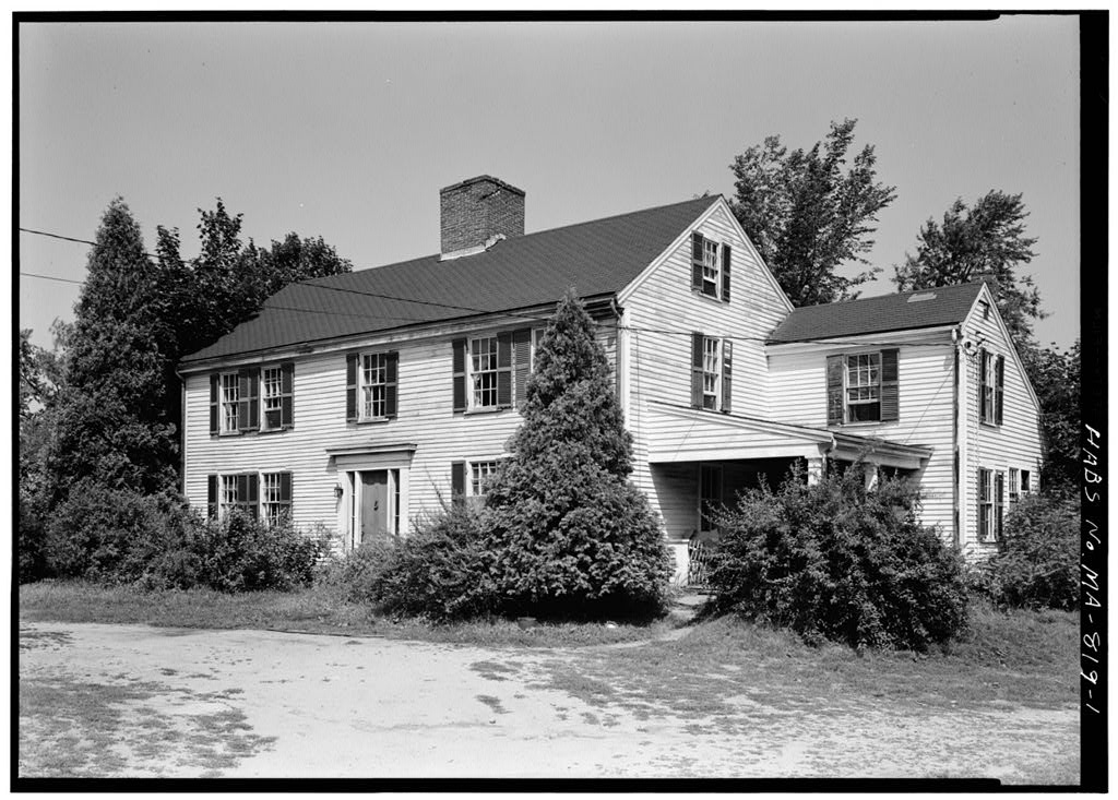 Samuel Brooks House, photograph filed with the federal survey