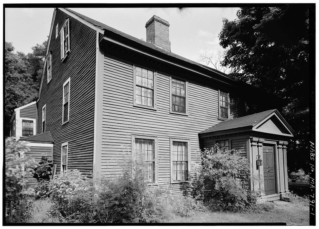 Peter Bulkeley House, photograph filed with the federal survey