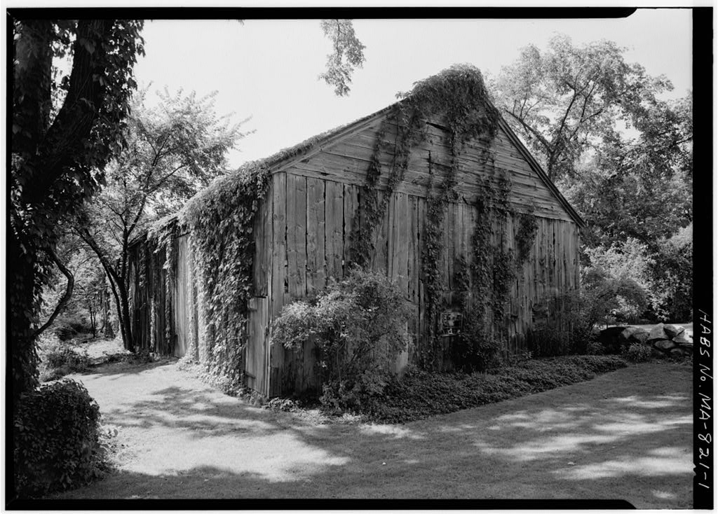 Hunt-Hosmer Barn, photograph filed with the federal survey