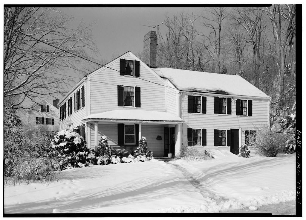 Daniel Taylor House, photograph filed with the federal survey