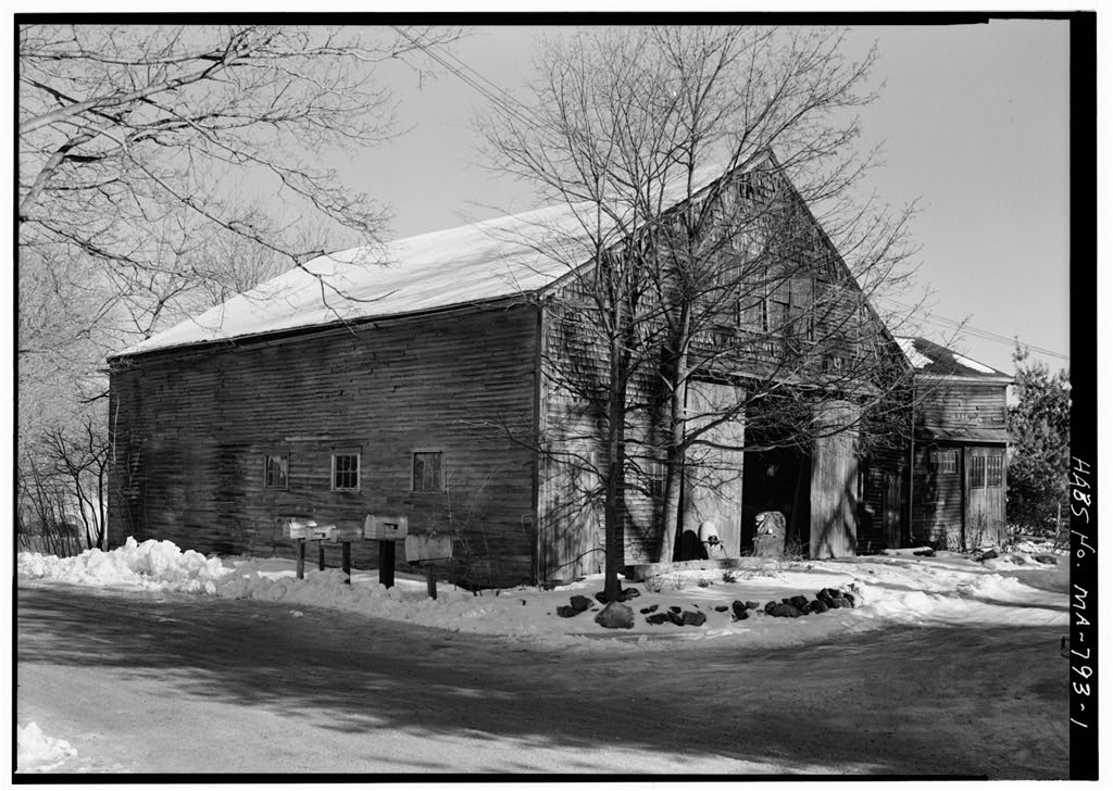 Knowles Barn, Old Concord Road, Lincoln, Middlesex County, MA, photograph filed with the federal survey