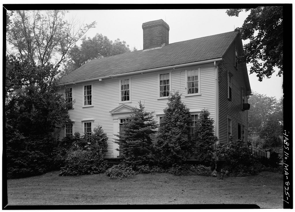 Joshua Brooks House, photograph filed with the federal survey
