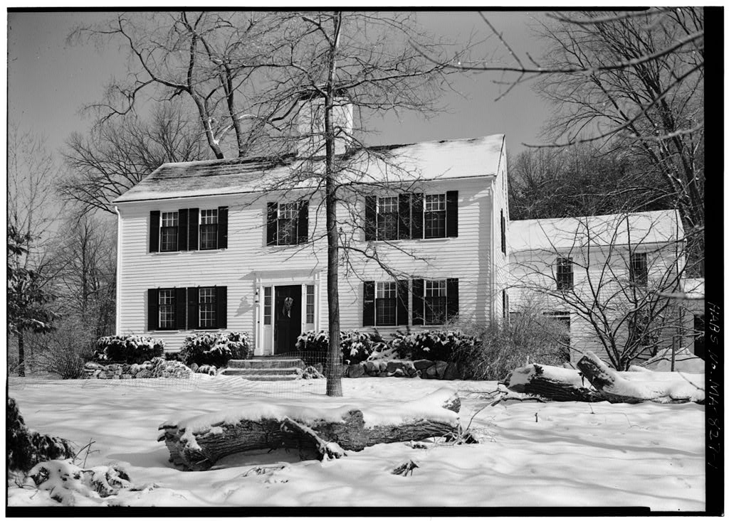 Nathan Brown House, photograph filed with the federal survey