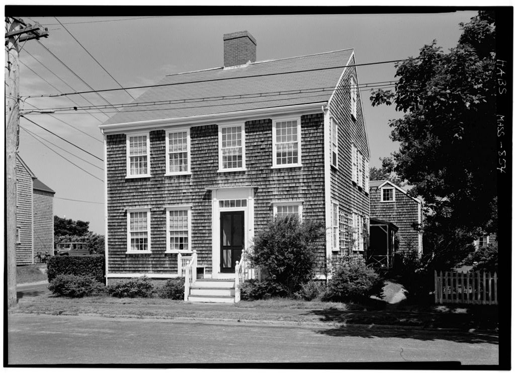 Coffin-Gardner House, 33 Milk Street, Nantucket, Nantucket County, MA, photograph filed with the federal survey