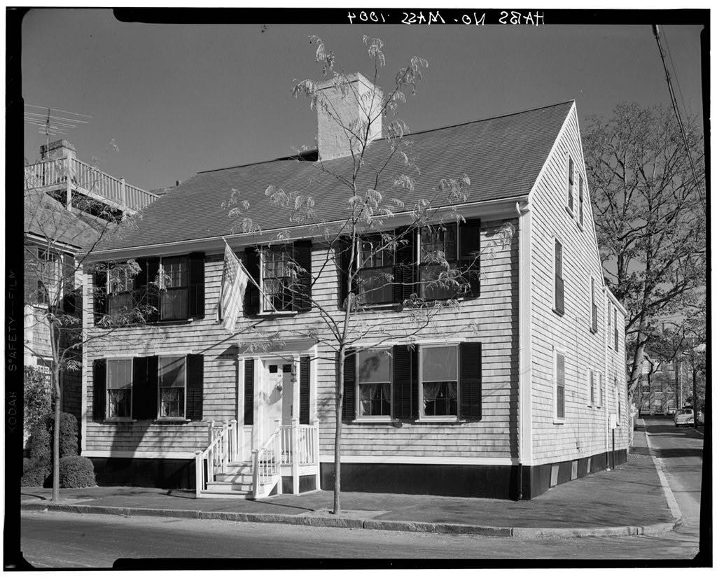 Joshua Coffin House, photograph filed with the federal survey