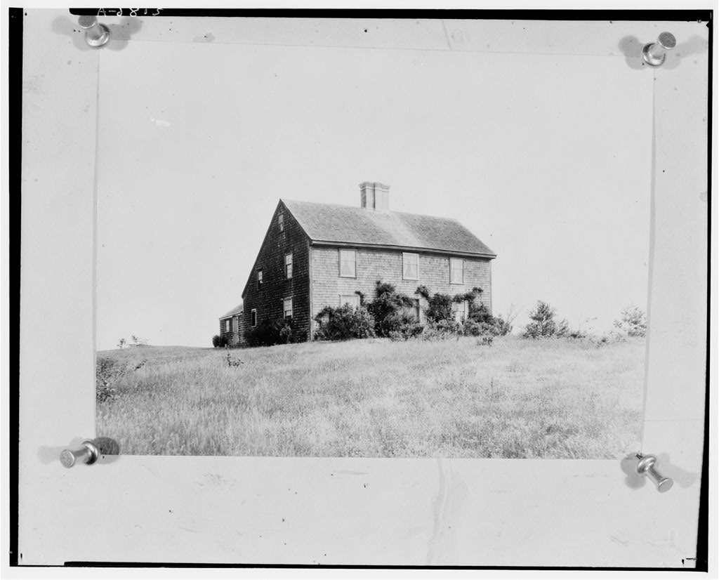Elihu Coleman House, photograph filed with the federal survey