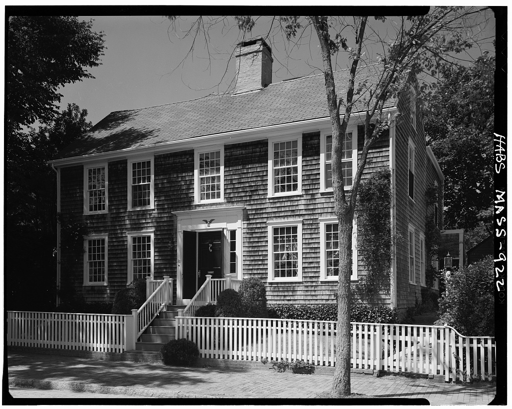 Margaret Gardner Daggett House, 111 Main Street, Nantucket, Nantucket County, MA, photograph filed with the federal survey