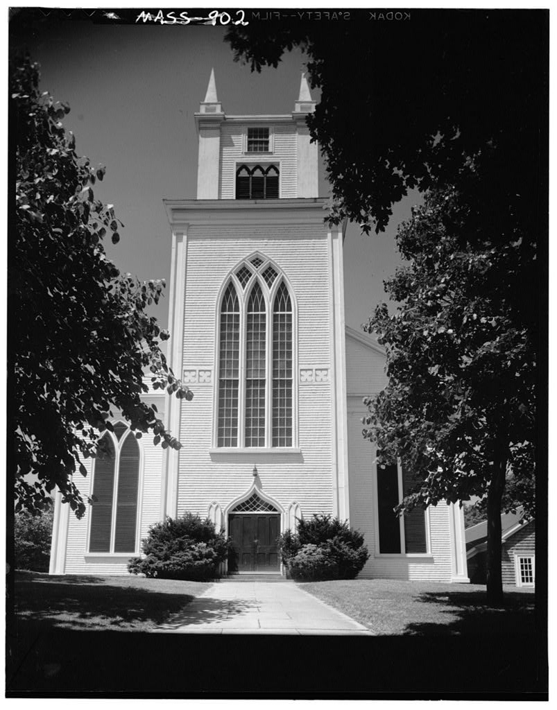 First Congregational Church, photograph filed with the federal survey