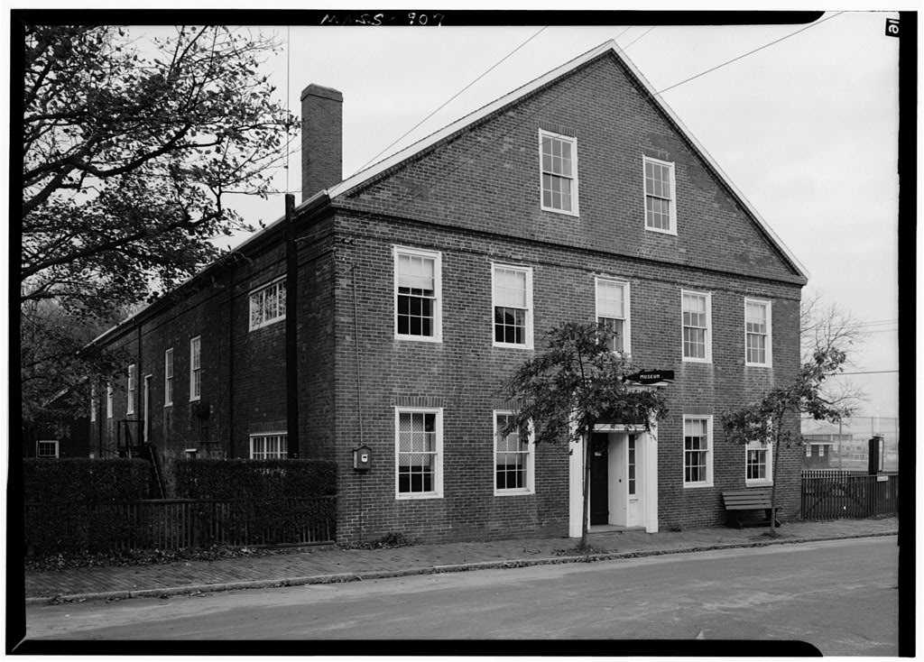 Hadwen & Barney Candle House, Broad & South Streets, Nantucket, Nantucket County, MA, photograph filed with the federal survey