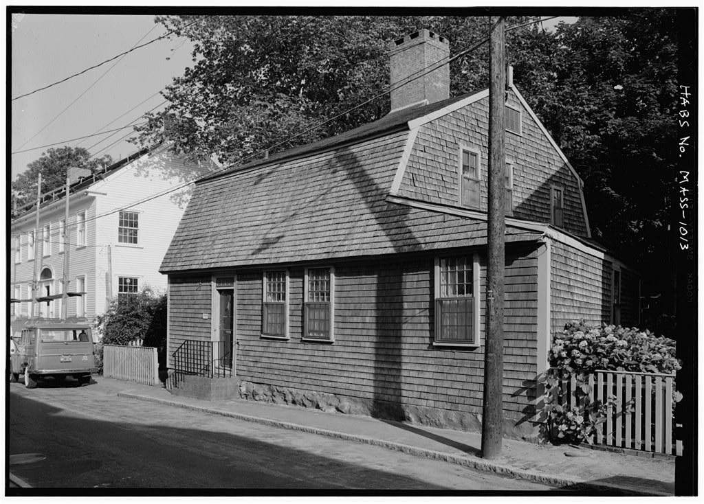 India Street Neighborhood Study, photograph filed with the federal survey