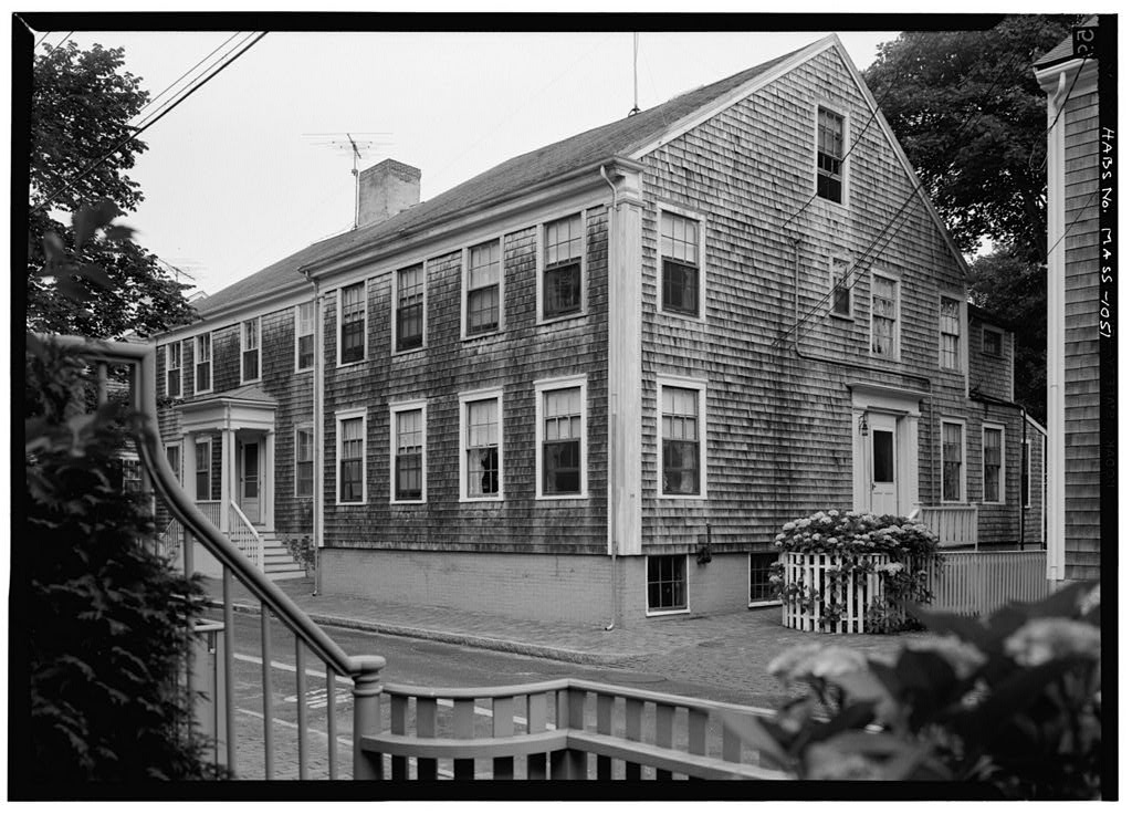 Captain Reuben Baxter House, 23 India Street, Nantucket, Nantucket County, MA, photograph filed with the federal survey