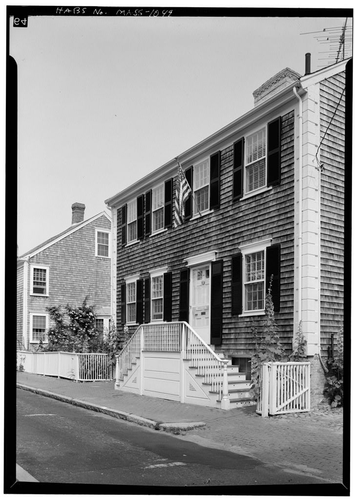 Robert Folger House, 27 India Street, Nantucket, Nantucket County, MA, photograph filed with the federal survey