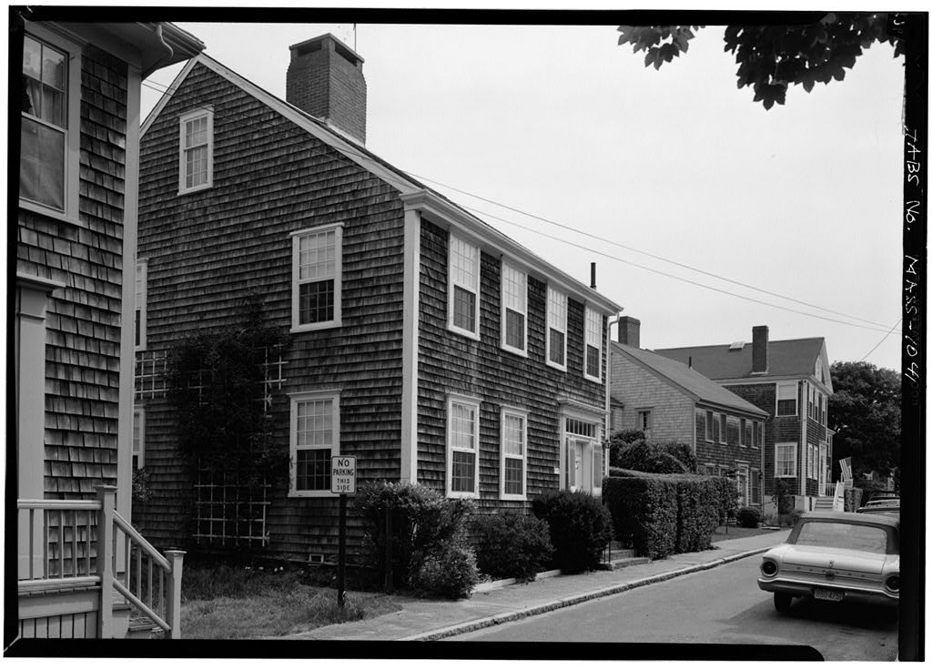 Meletiah Nye House, 43 India Street, Nantucket, Nantucket County, MA, photograph filed with the federal survey