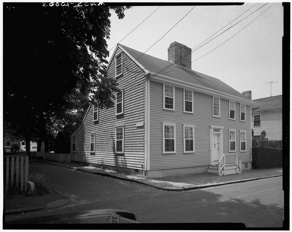 Nathaniel Macy House, photograph filed with the federal survey