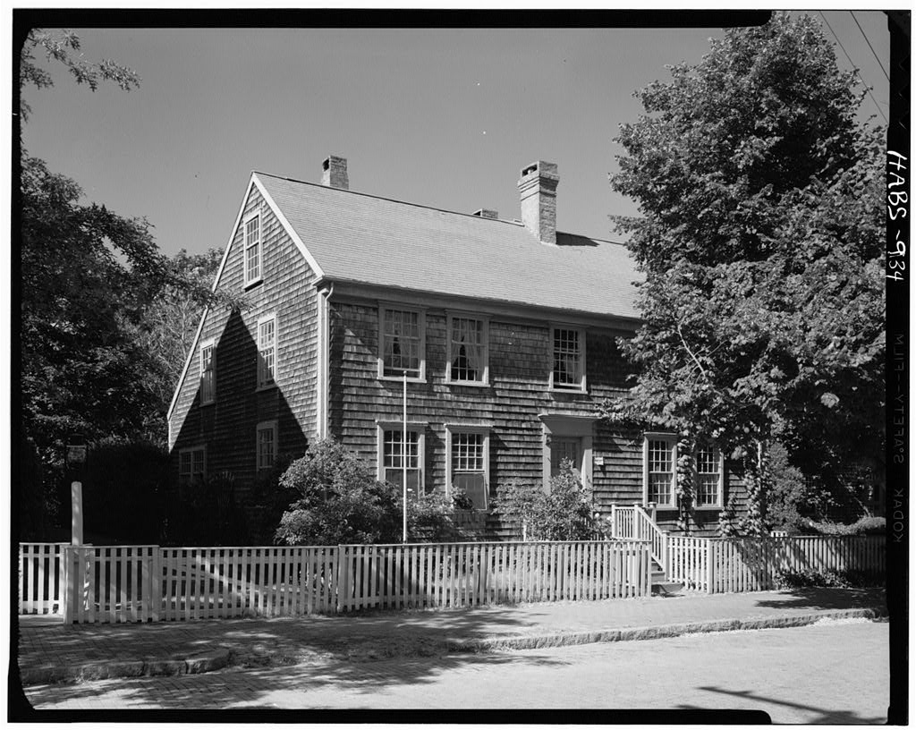 Zaccheus Macy House, 107 Main Street, Nantucket, Nantucket County, MA, photograph filed with the federal survey