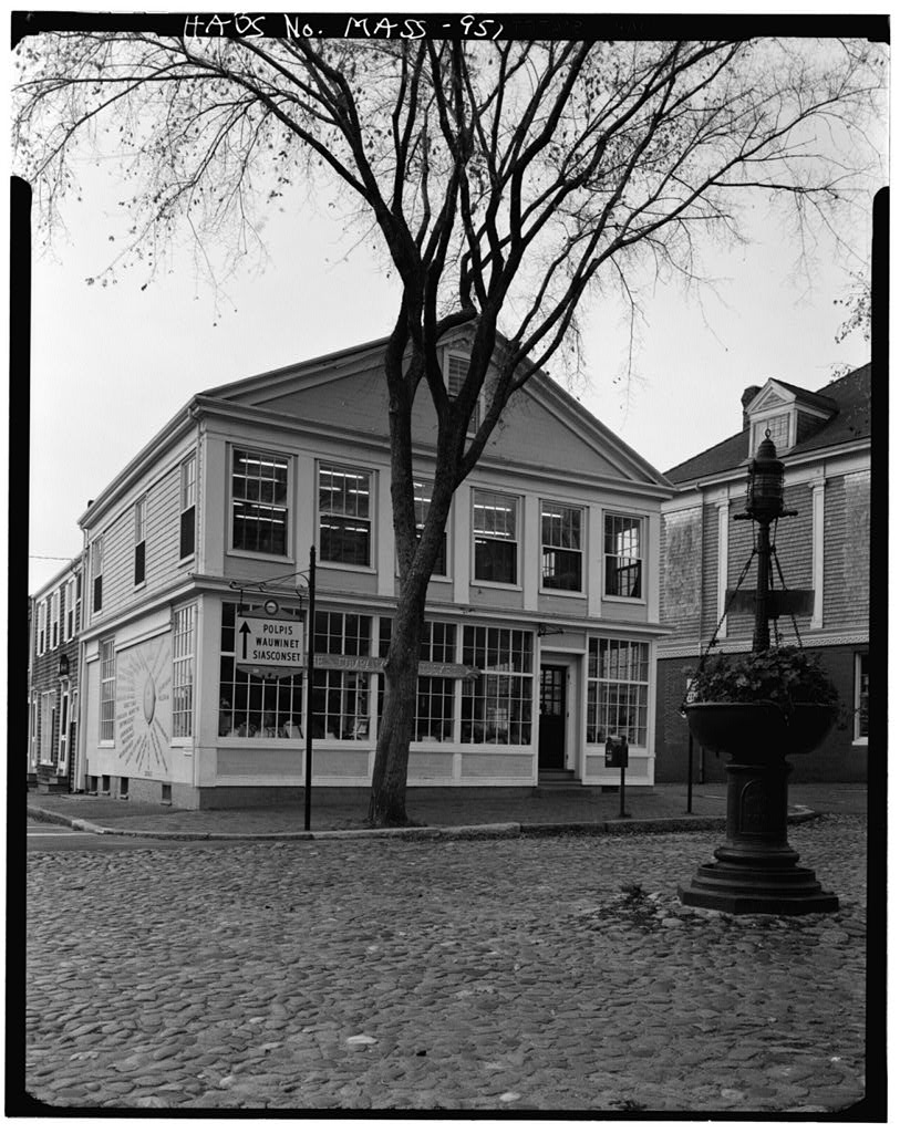 Nantucket Looms, 16 Main Street, Nantucket, Nantucket County, MA, photograph filed with the federal survey