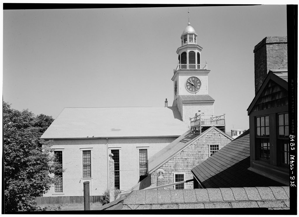 Second Congregational Meetinghouse Society Church, photograph filed with the federal survey