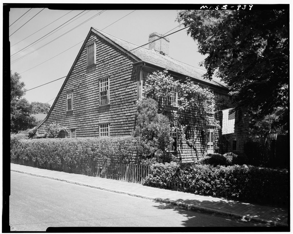Christopher Starbuck House, 105 Main Street, Nantucket, Nantucket County, MA, photograph filed with the federal survey
