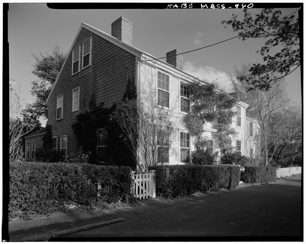 Joseph Starbuck House, 4 New Dollar Lane, Nantucket, Nantucket County, MA, photograph filed with the federal survey
