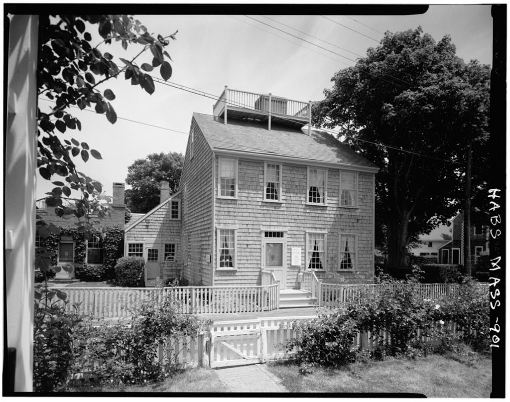 Swain-Mitchell House, photograph filed with the federal survey
