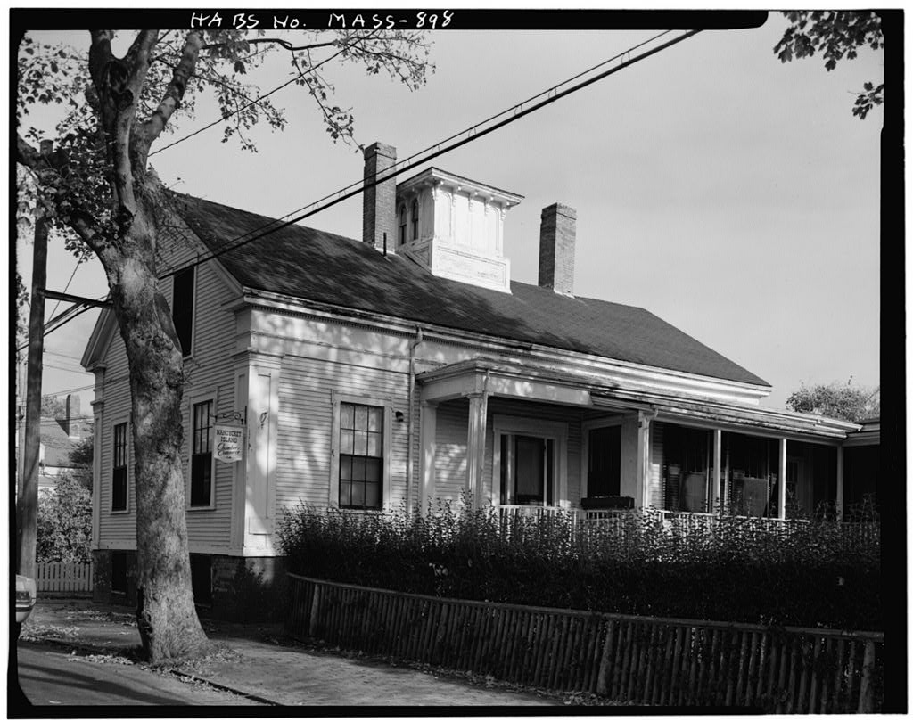 Charles Wood House, 1 North Water Street, Nantucket, Nantucket County, MA, photograph filed with the federal survey