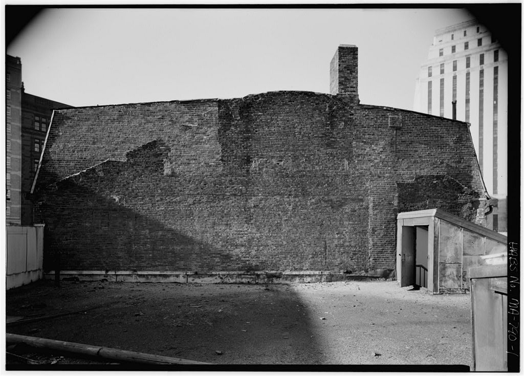 Cornhill District (Houses), Scollay Square & Brattle Street, Boston, Suffolk County, MA, photograph filed with the federal survey