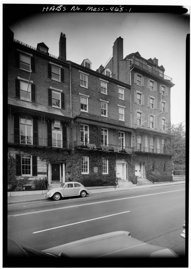Parkman House, 33 Beacon Street, Boston, Suffolk County, MA, photograph filed with the federal survey
