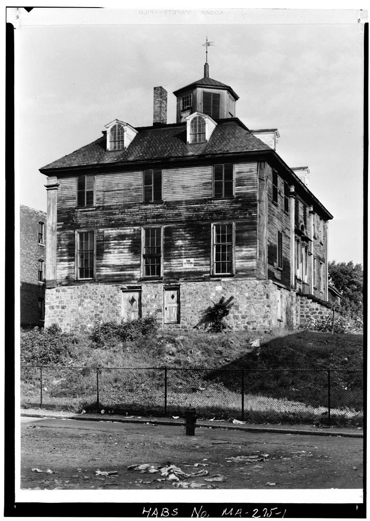 Shirley-Eustis House, 33 Shirley Street, Boston, Suffolk County, MA, photograph filed with the federal survey