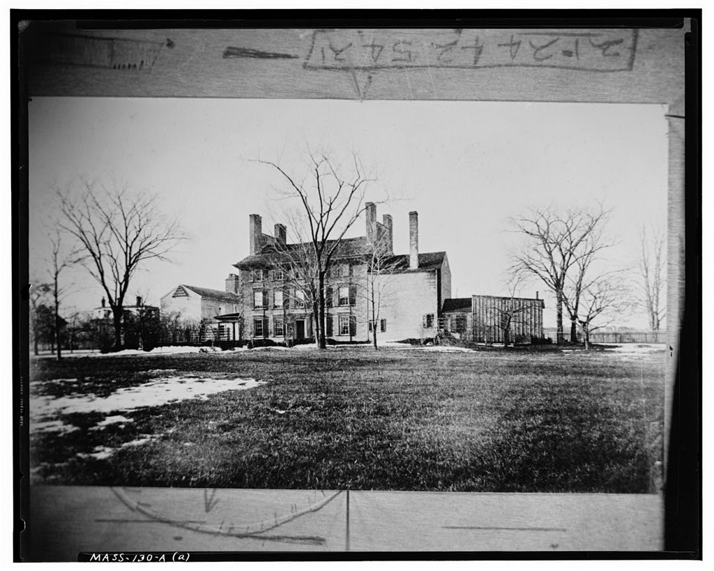 Colonel Isaac Royall House, photograph filed with the federal survey