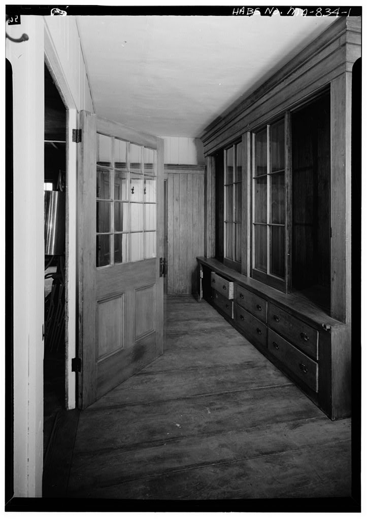 Governor Christopher Gore Coach House & Stable, photograph filed with the federal survey