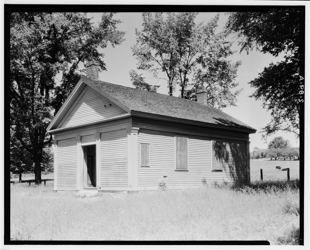 West Part School, photograph filed with the federal survey